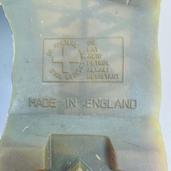 Dr. Martens Men's 8053 Made in England Black Leather Shoes Size 10 UK/ 11 US - Picture 11 of 13